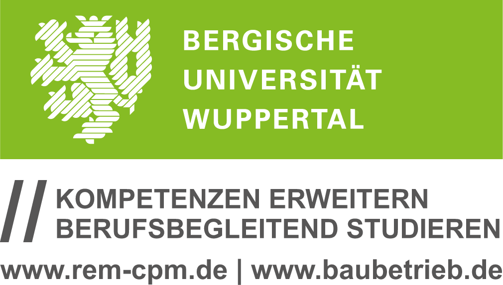 Bergische Universität Wuppertal REM-CPM / Baubetrieb