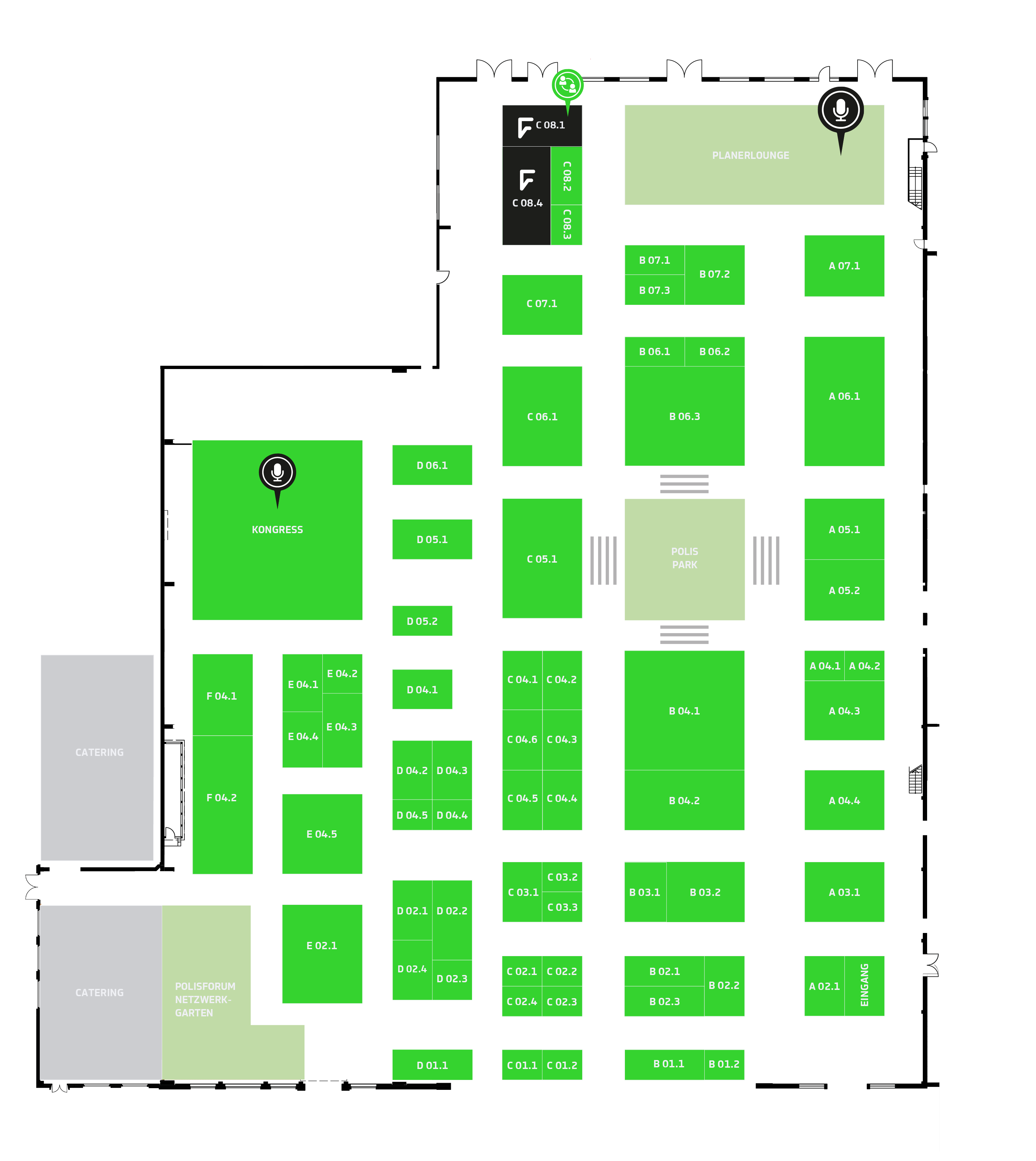 Hallenplan